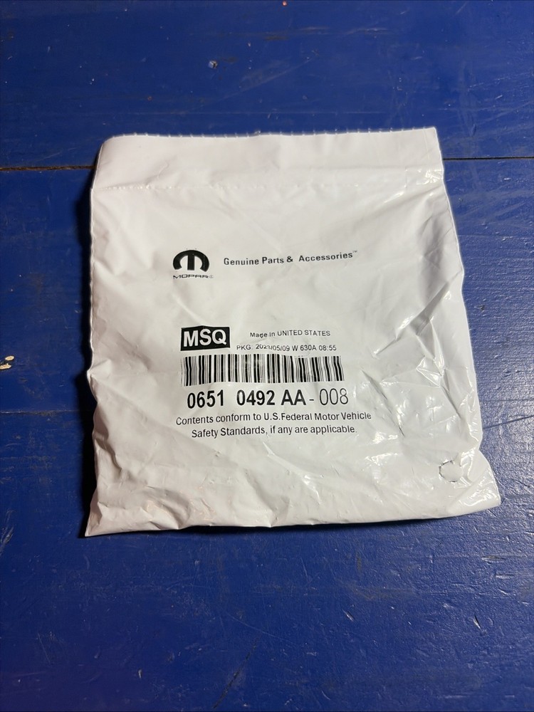 Genuine Mopar Pan Head Screw 6510492AA