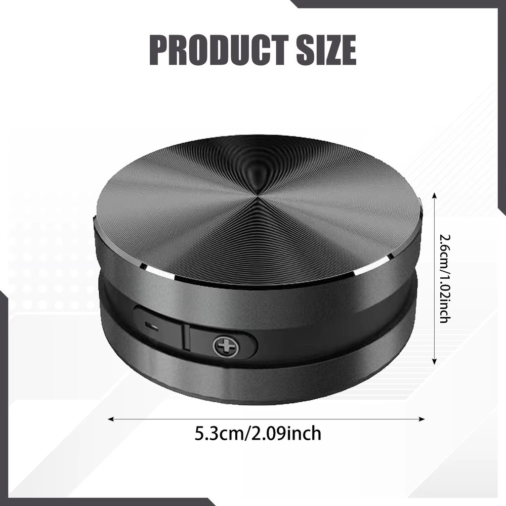 Portable Bone Conduction Bluetooth Speaker Mini Wireless Vibration Speaker Hifi