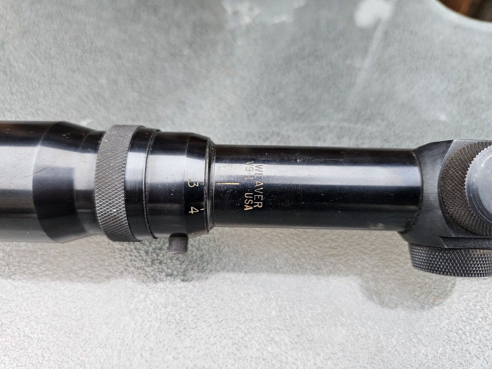 Vintage Weaver V9-1 3 x 9 Variable Rifle Scope