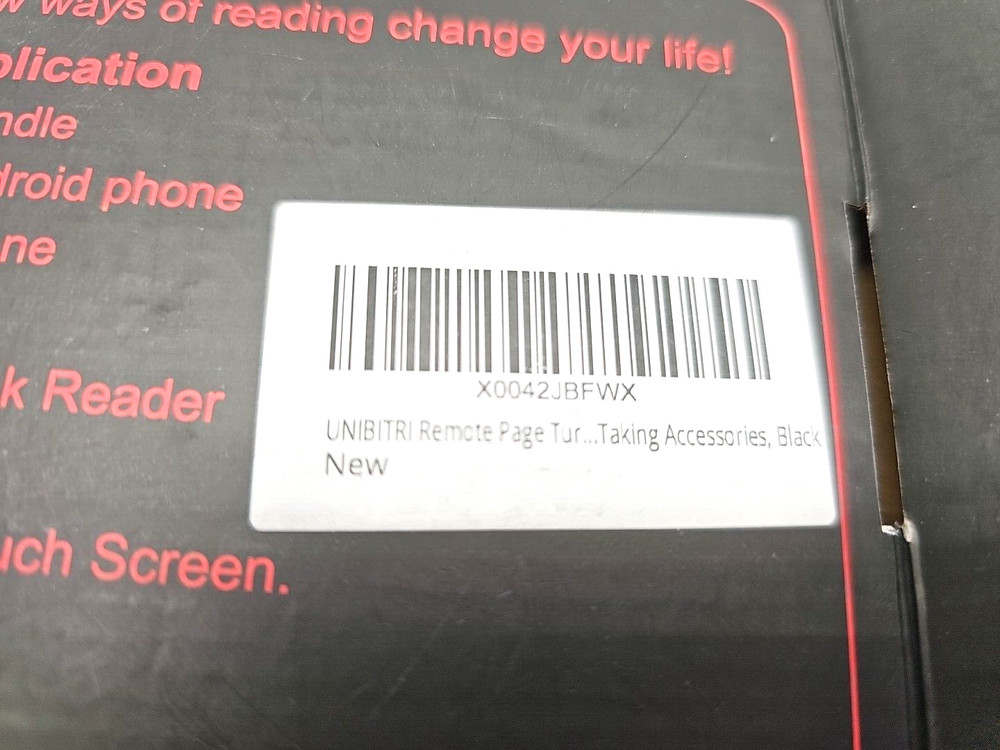 UNIBITRI RF Remote Control Page Turner