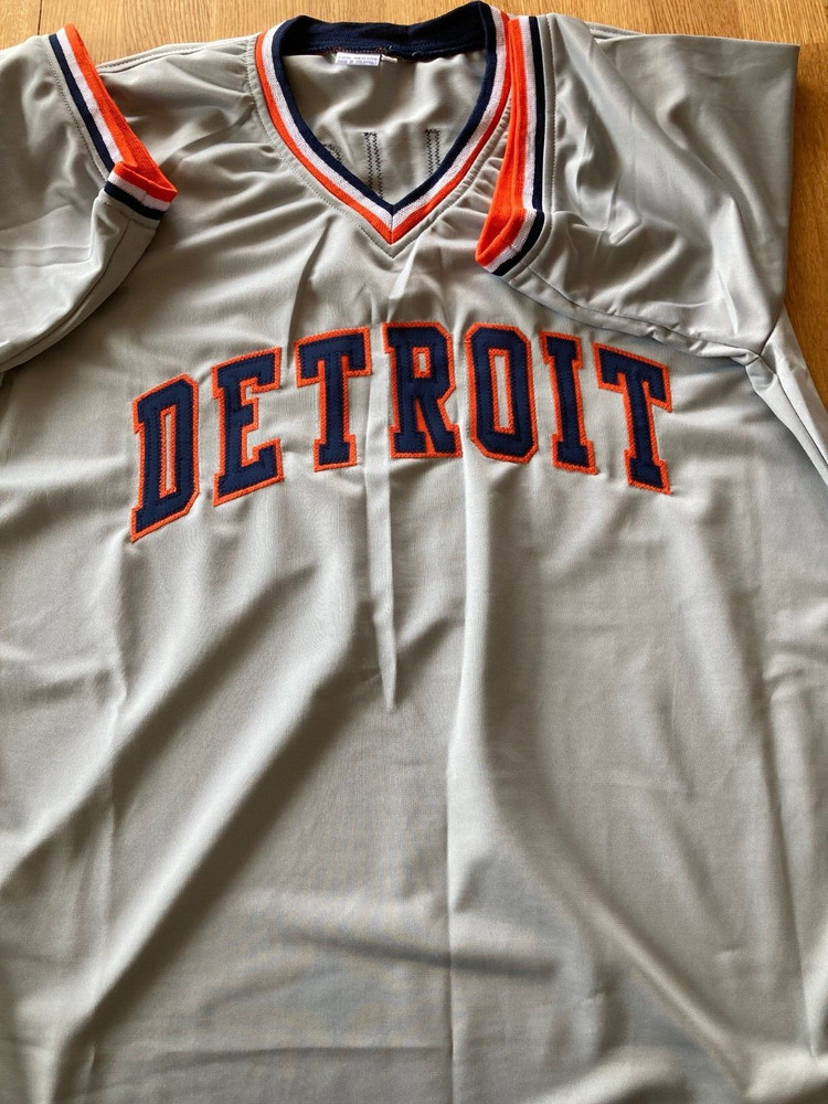 Tigers Lance Parrish signed Jersey WCOA