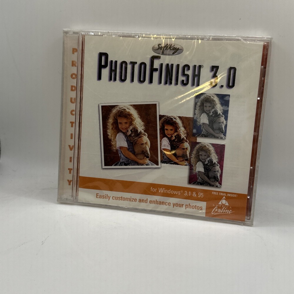 The Learning Company PhotoFinish 3.0 Computer PC Disc Program 1998
