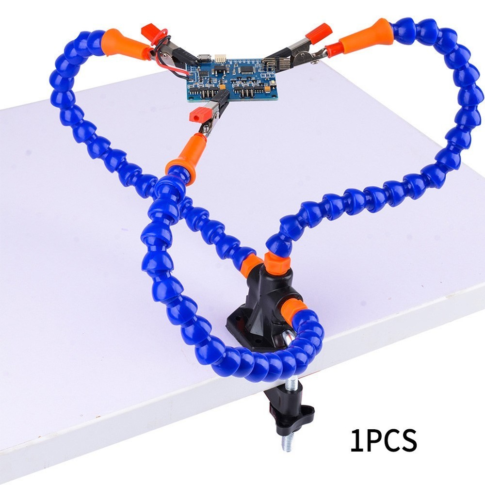 Practical Soldering Third Hand with Flexible Arms Efficient and Reliable