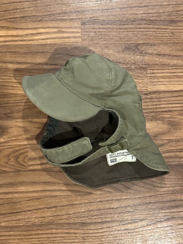 WWII US Navy N-1 Deck Hat Size 7
