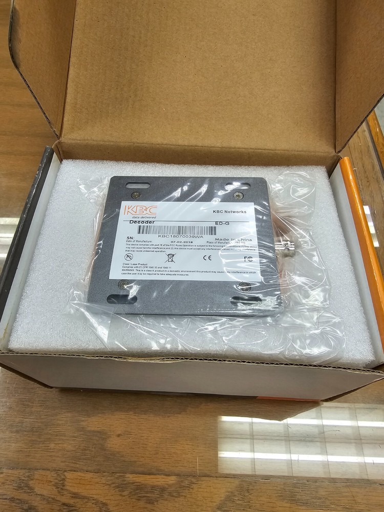 KBC Networks ED-G Decoder