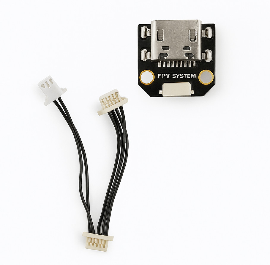 Caddxfpv Walksnail  KIT  TYPE C USB ( Y Splitter cable)