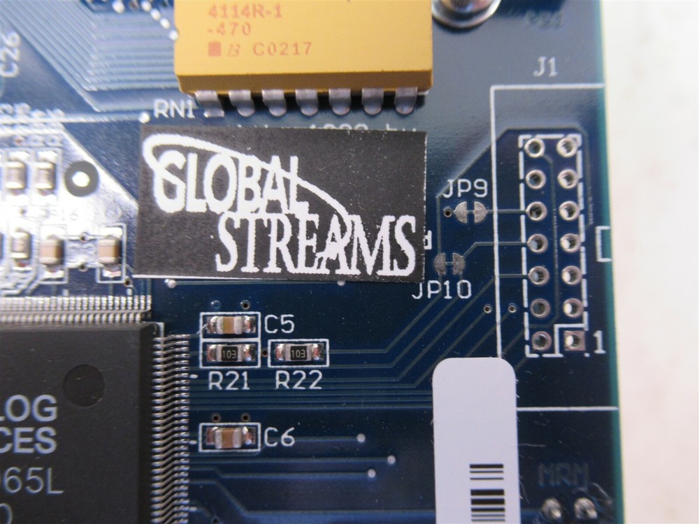 Global Streams Globecaster Audio Module 263D13022-003 Play Trinity