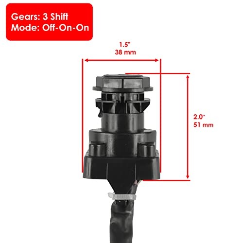Ignition Key Switch Compatible with Suzuki Ltf400 Ltf400F Ltf400 Eiger 400