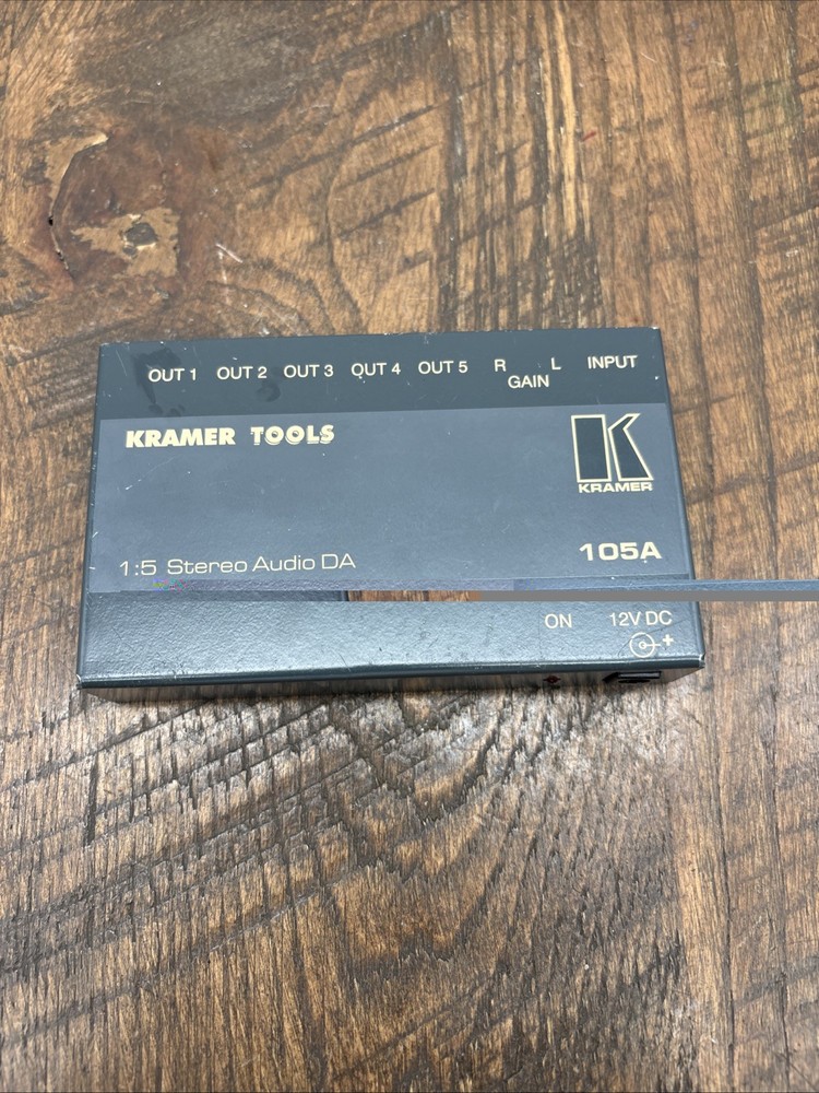 Kramer 105A 1x5 Stereo Distribution Amplifier