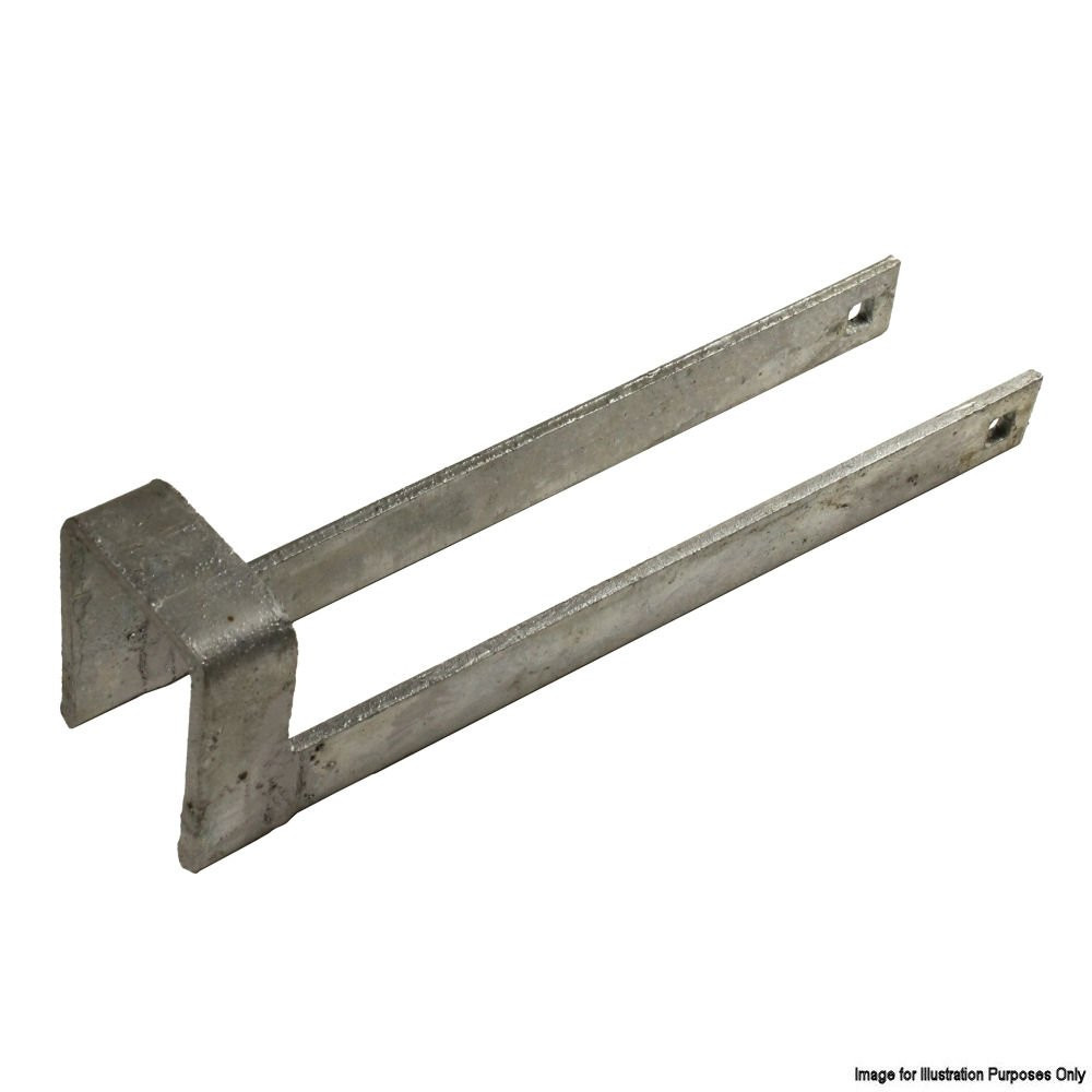 Perry Hinges - Galvanised Throw Over Loop, Narrow Pattern Gate Loop Latch with