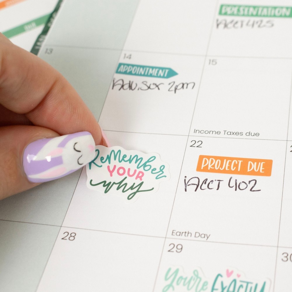 bloom daily planners Planner Sticker Pack, Student
