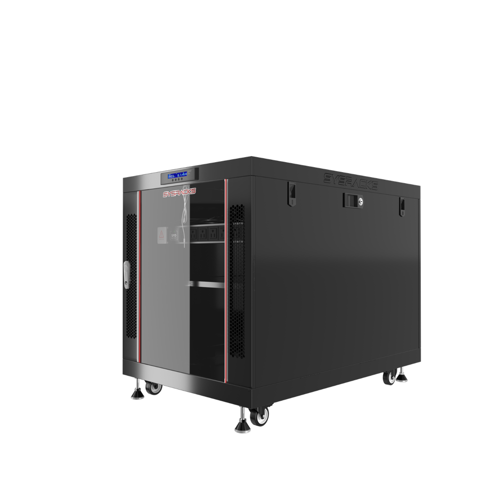 12U Server Rack Cabinet Enclosure Premium Series Sysracks 35" Depth