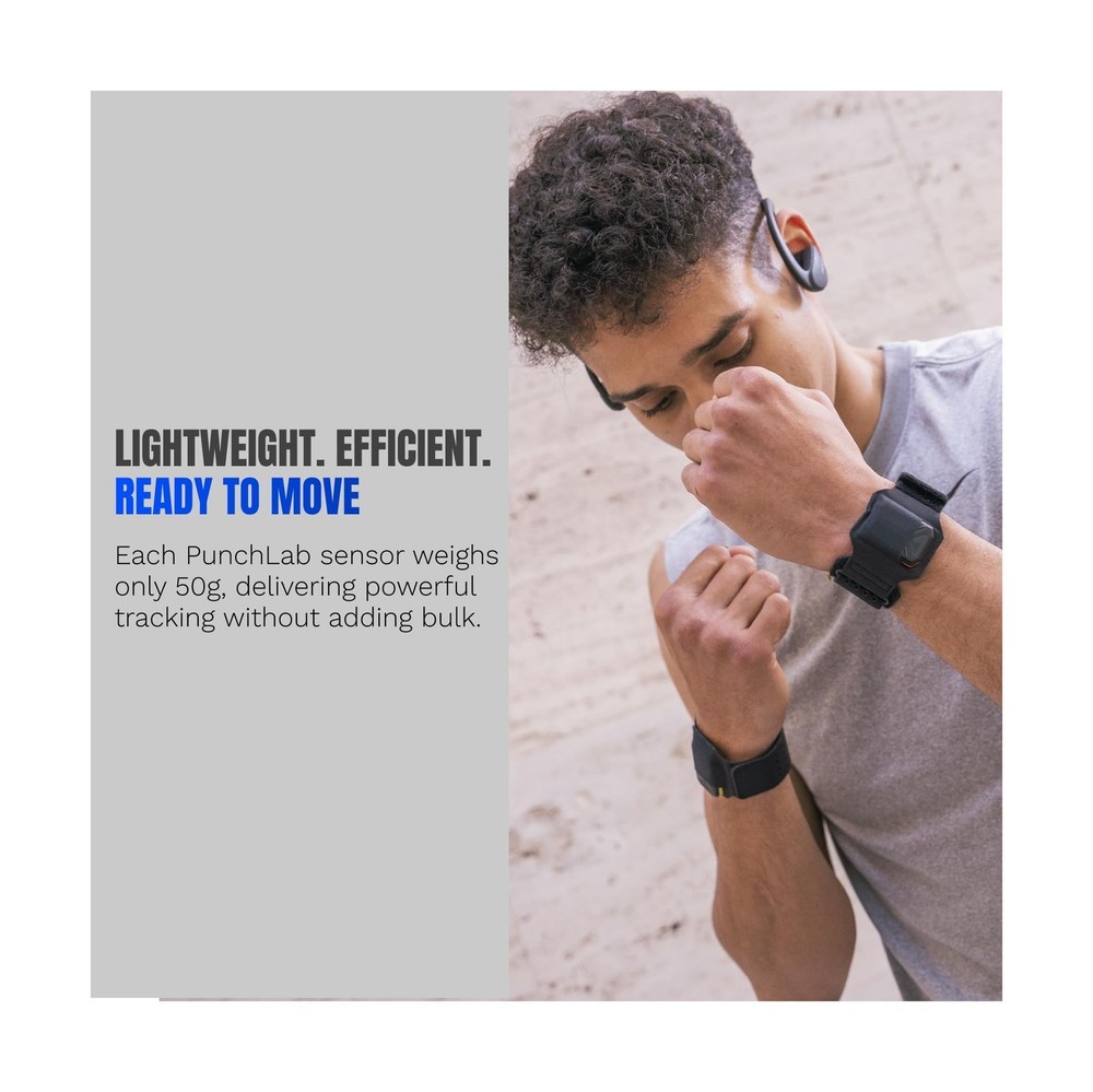 Bluetooth Punch Tracker for Heavy Bag & Shadow Boxing – Smart Boxing Senso