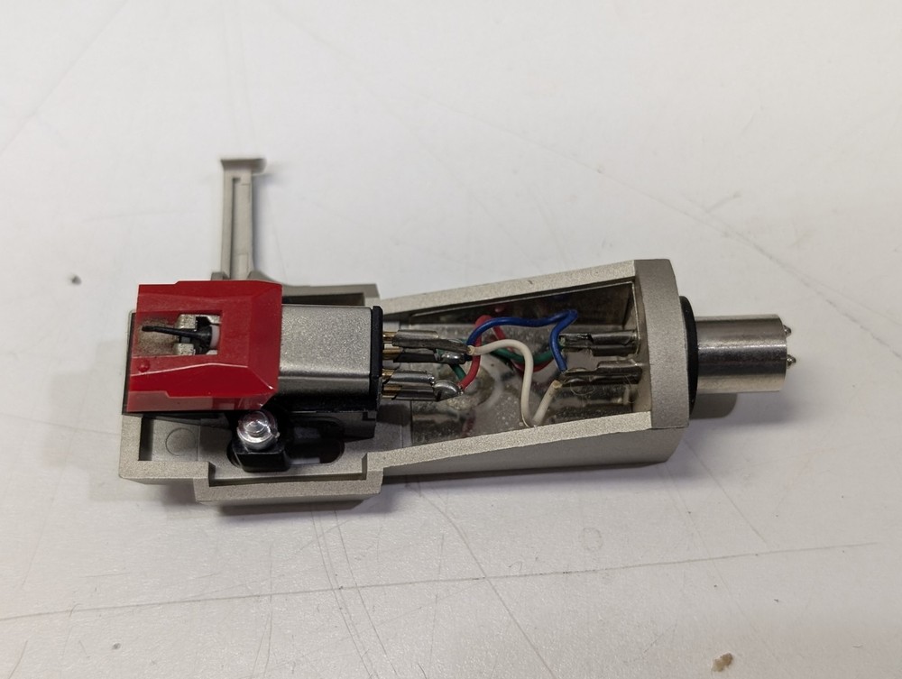 Technics SL-23 Turntable Pioneer Headshell Tested Working