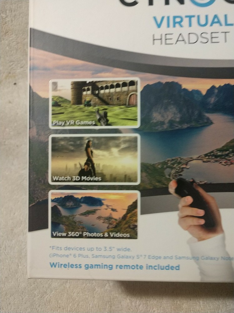 Cynoculars Virtual Reality Headset with Remote (New)
