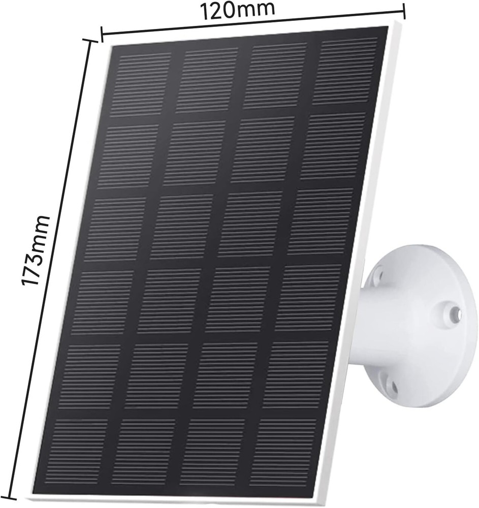 4PCS Solar Camera 2K HD WiFi Solar Power Security Camera System with Solar Panel