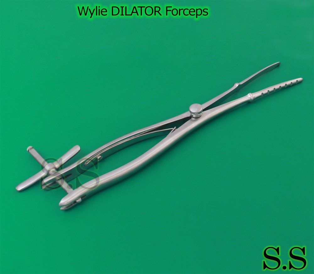 Wylie DILATOR Forceps 11.5" SURGICAL OB/GYN Instruments