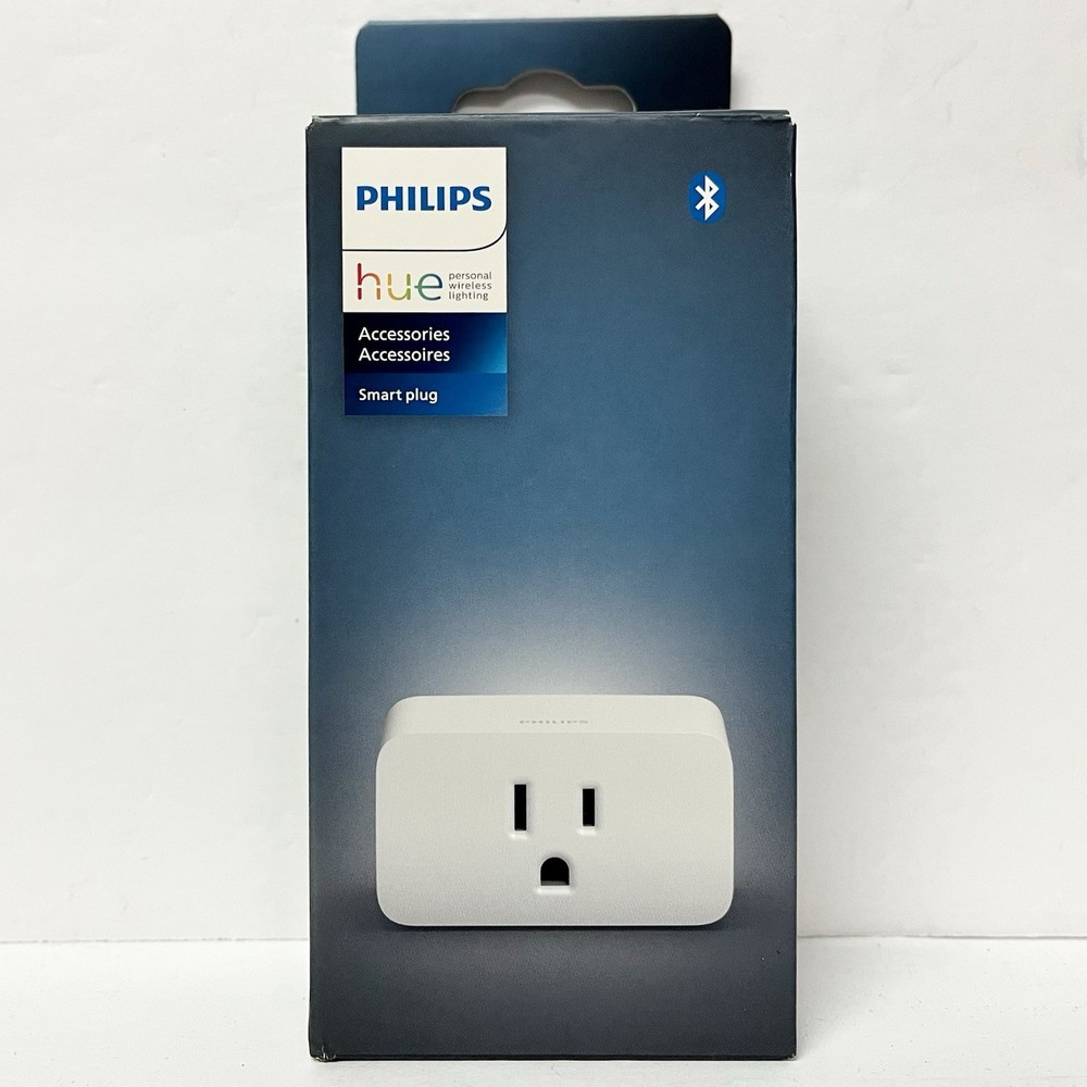 Philips Hue White Smart Plug Wireless Lighting Bluetooth Zigbee 1800W New Sealed