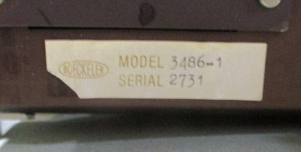 Nikon 6C-2 Optical Comparator Profile Projector w/ 2 Boeckeler 3486-1 Microcode