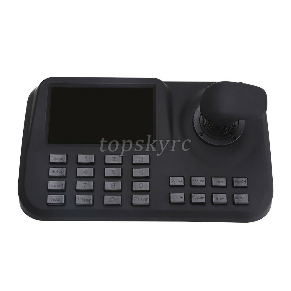 3D IP PTZ Controller CCTV PTZ Keyboard Controller Joystick w/ 5" HD LED Screen