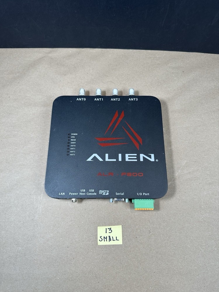 Alien ALR-F800 Self-Optimizing Enterprise RFID Reader Ships Fast!