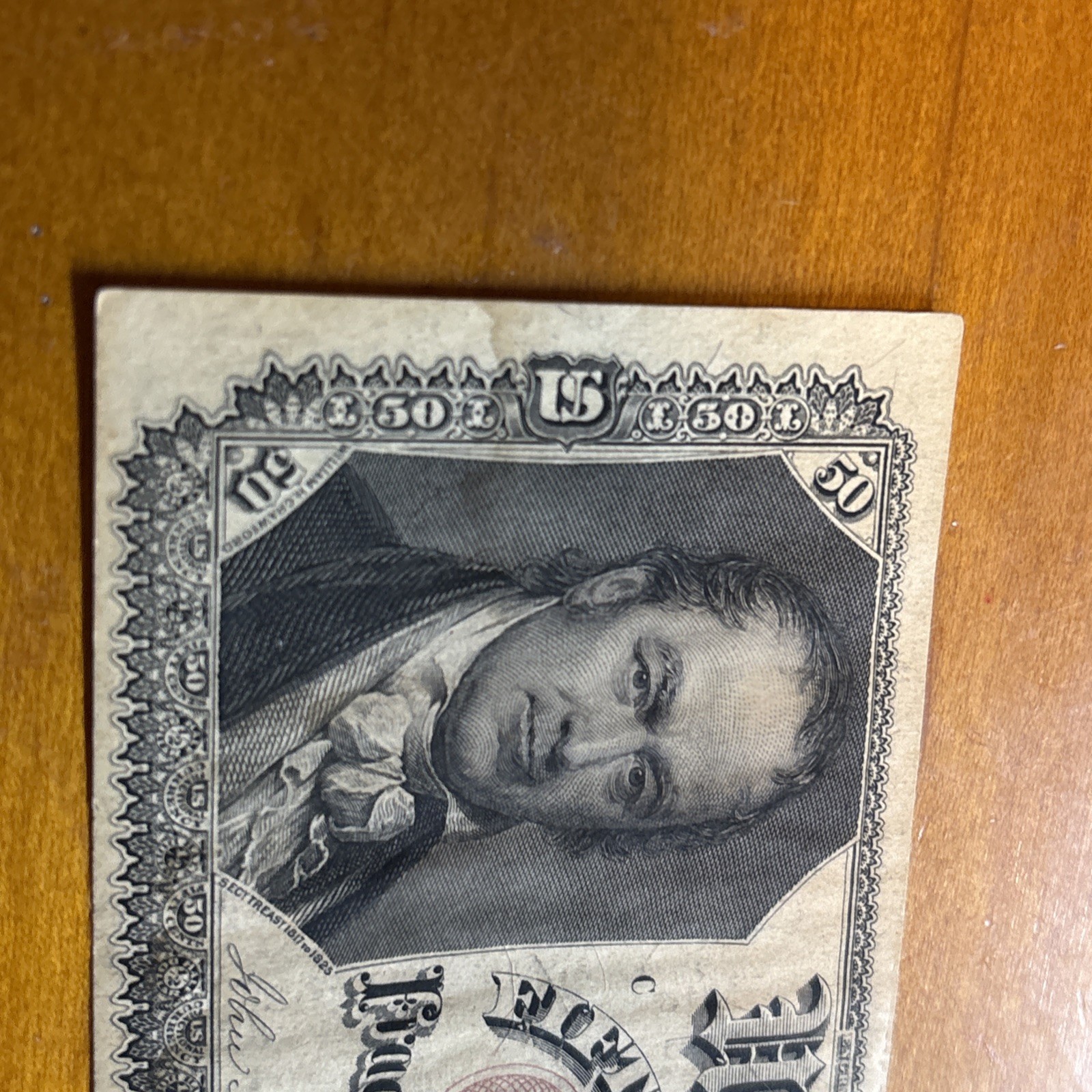 50 Cents Fifth Issue Fractional Currency Fr 1380 FINE GREAT NOTE! SHIPS FREE!