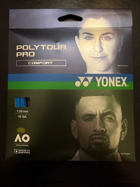 Yonex POLYTOUR PRO 16/1.30 String Blue