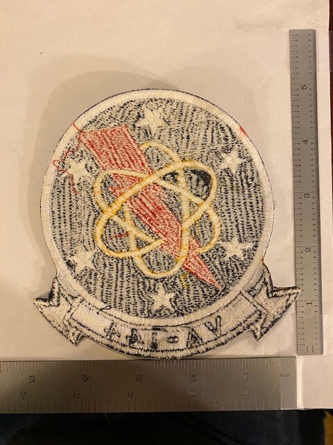 RARE/ORIGINAL/AUTHENTIC US Navy VA-144 Heritage Squadron Patch (Handmade)