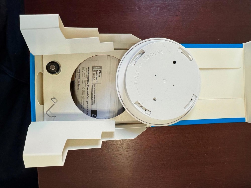 Lutron CCD-OCRB-P-WH Passive Infrared Ceiling Occupancy/Vacancy Sensor