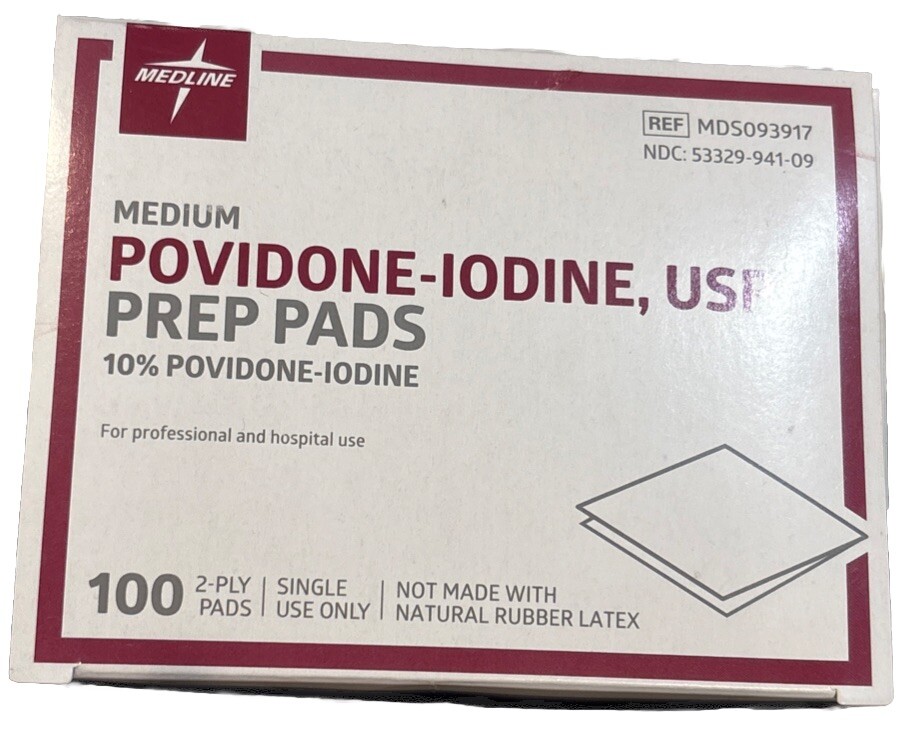 Povidone-Iodine,UPS Prep Pads