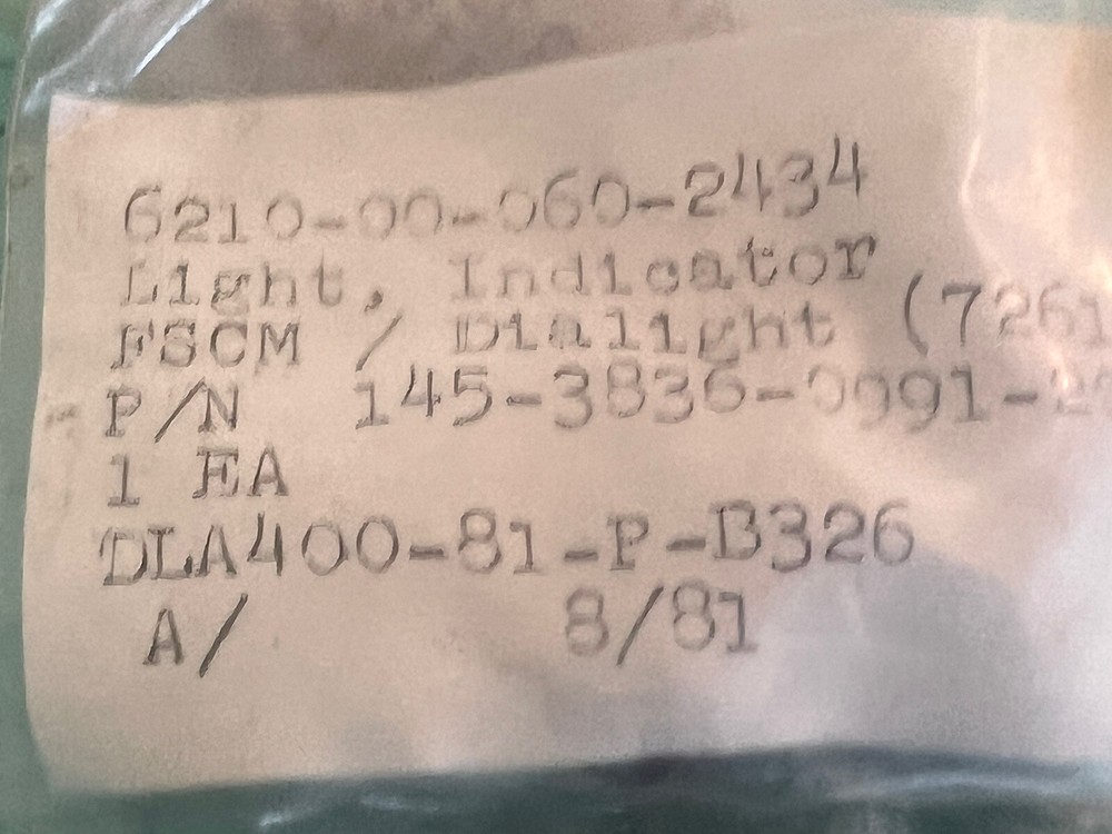 Light Indicator Dialight 72619