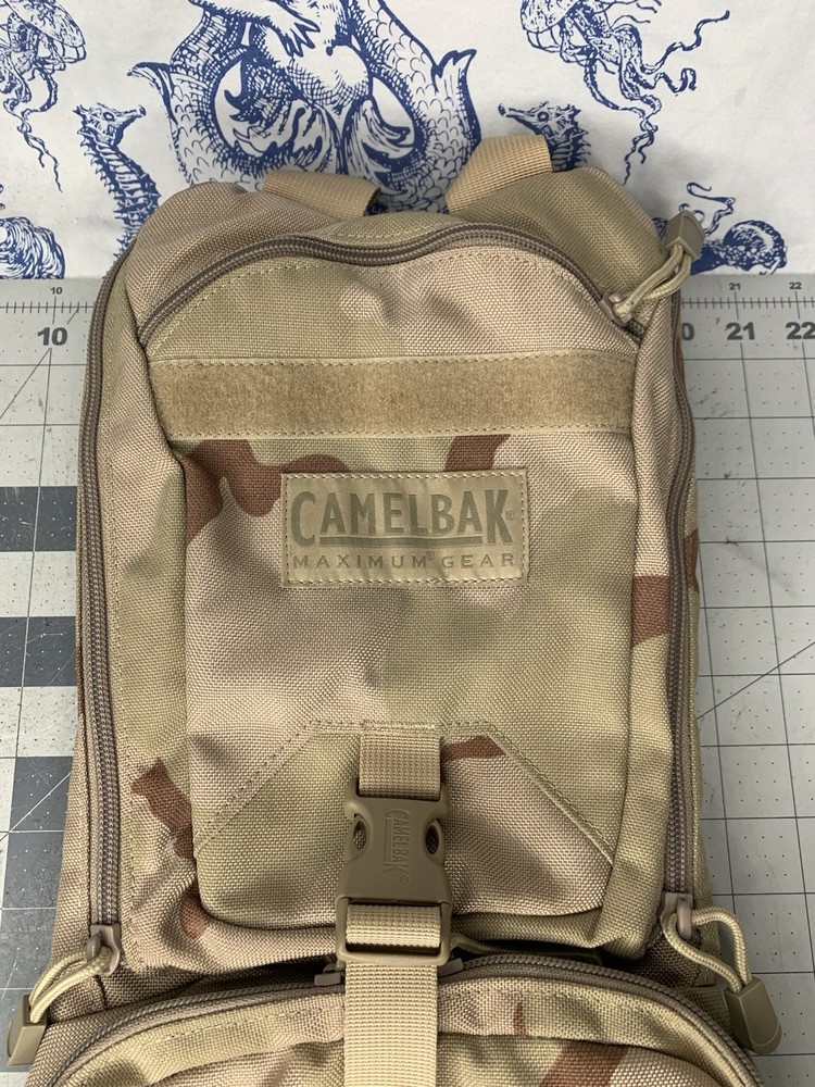 CamelBak Ambush Maximum Gear 3L Hydration Pack & Bladder Backpack Desert Camo