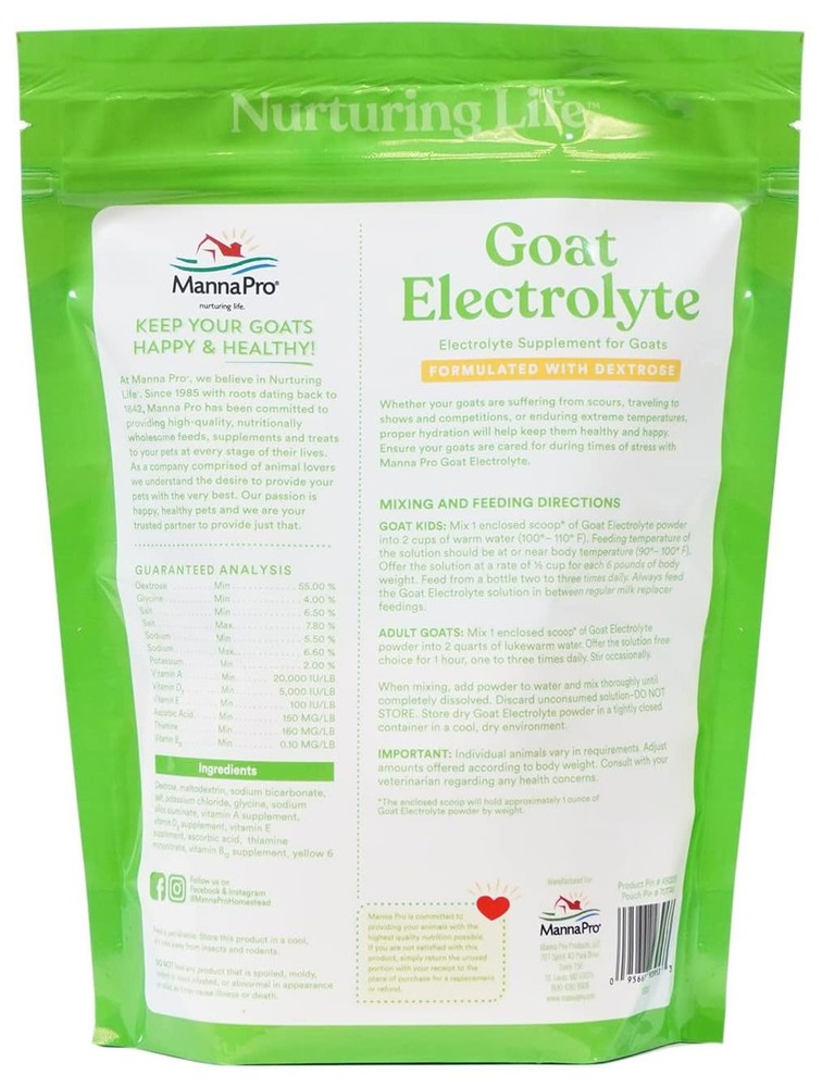 Goat Electrolytes, 16 oz