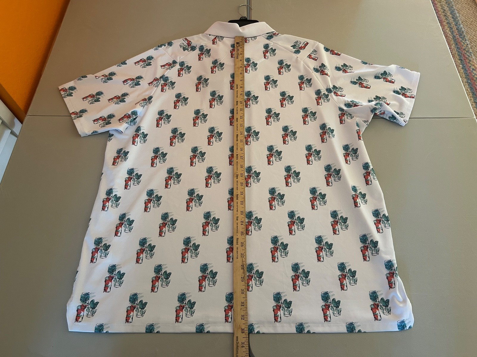 Callaway Stretch Golf Polo Shirt Bright White 2XLT Tall New