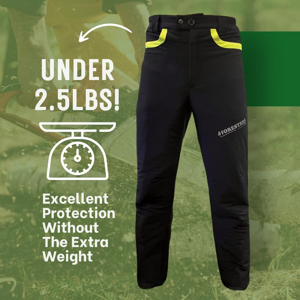 FORESTER Chainsaw Protective Pants – Lightweight 360 Degree Class A Safety Pr...