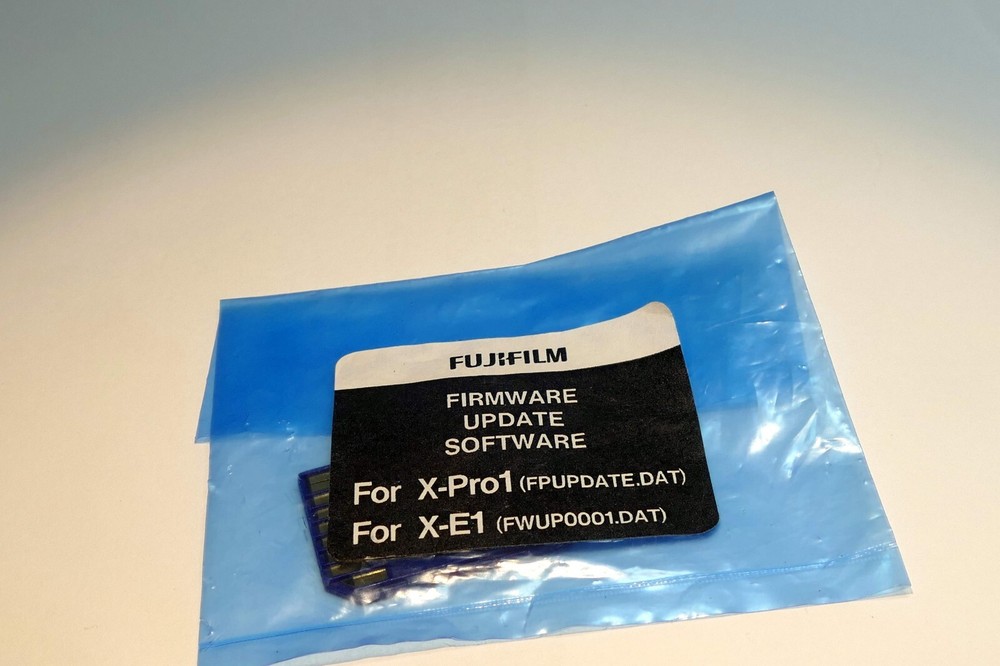 Fujifilm Software Update filmware Digital Camera X-PRO1 X-E1