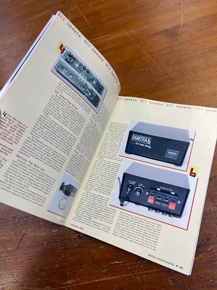 Model Railroading ~ January 1998 ~ Volume 28, No. 1 ~ Kitbashed EL SDP45