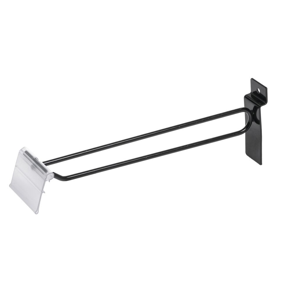Slatwall Scanhook, 8" Black