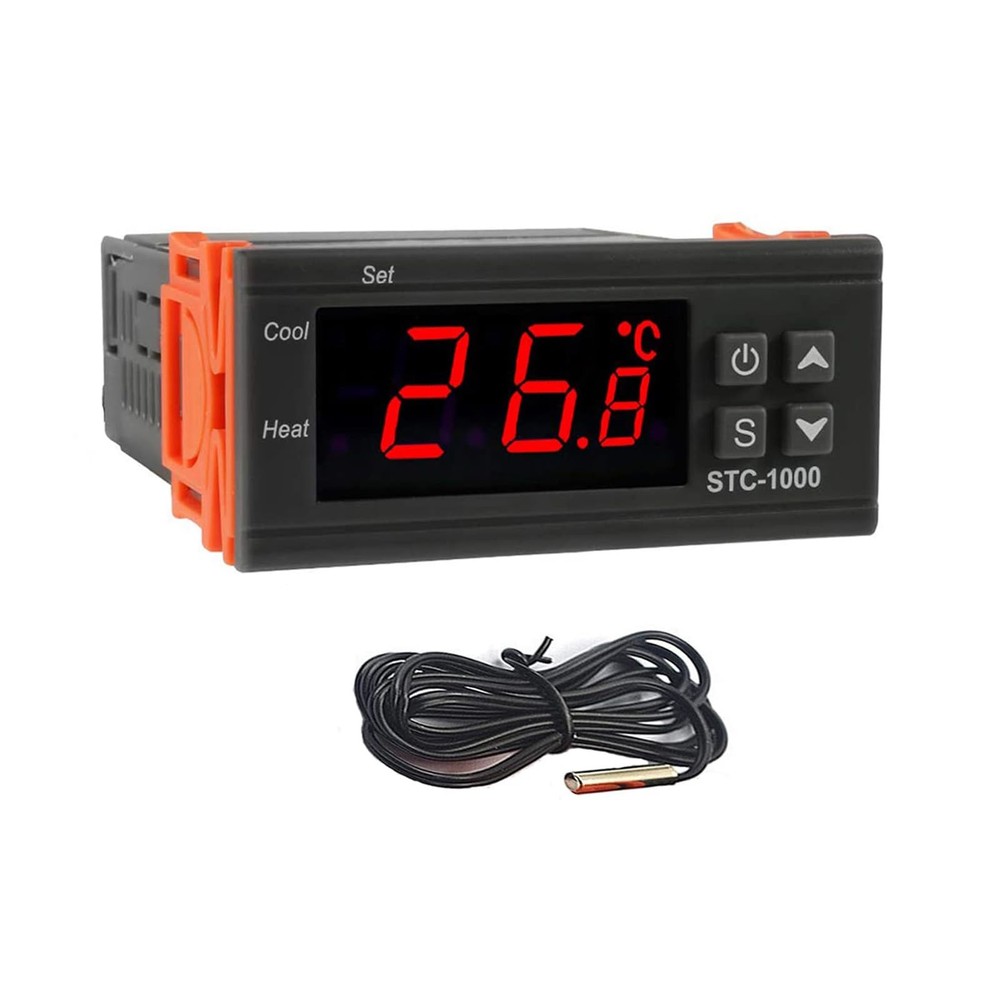 SIPYTOPF STC-1000 Digital Temperature Controller,AC 10A 110V-220V white