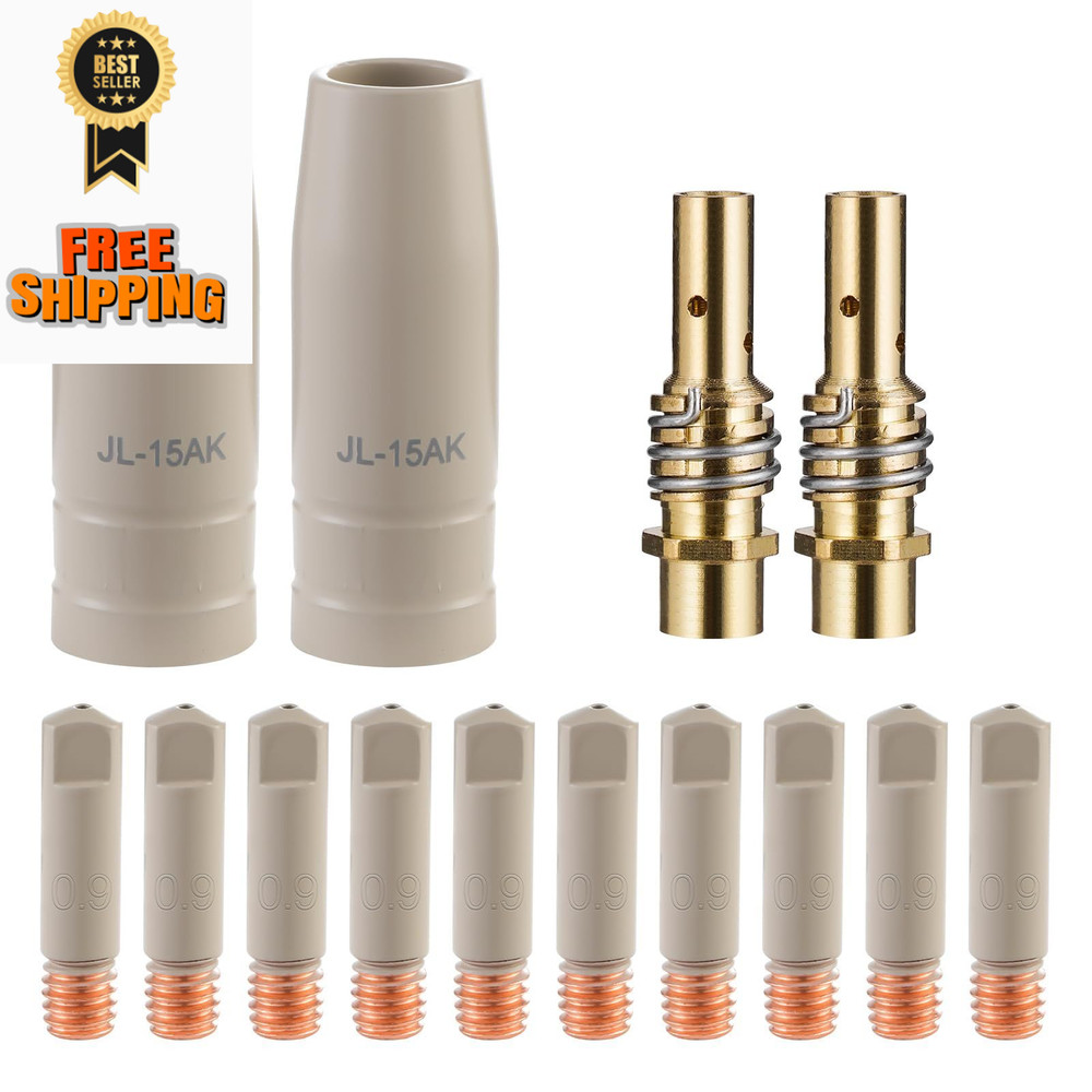 Welding Knight MIG Tips with Non-Stick Coating, coated .035" Kit