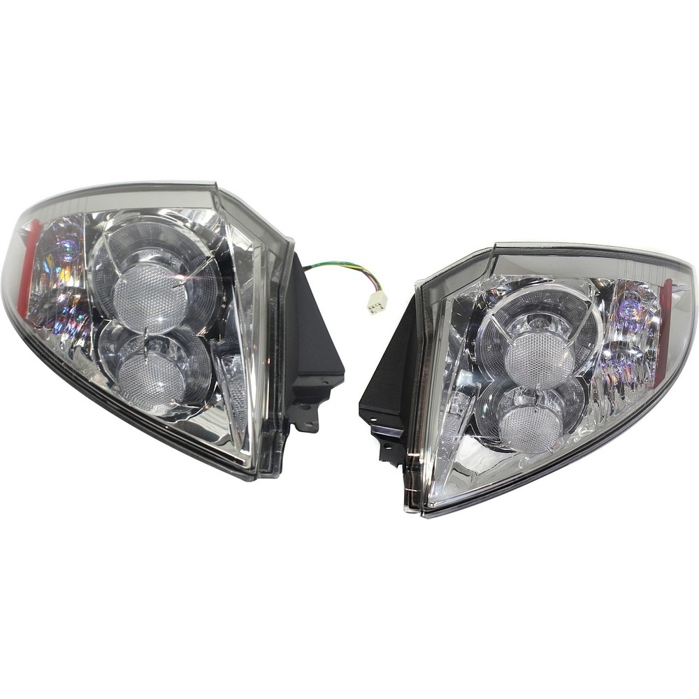 2Pc Tail Light Set For 2006-2012 Mitsubishi Eclipse Left and Right Tail Lamps