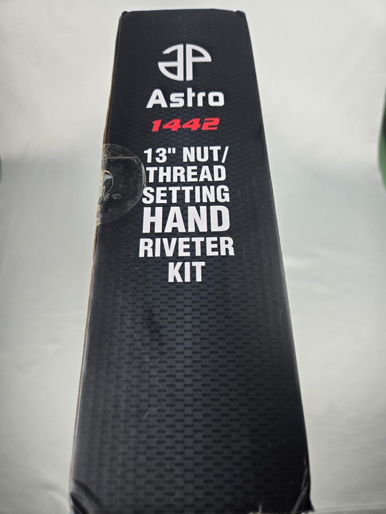 Astro Pneumatic Tool 1442 Nut/Thread Setting Hand Riveter Kit 13-Inch