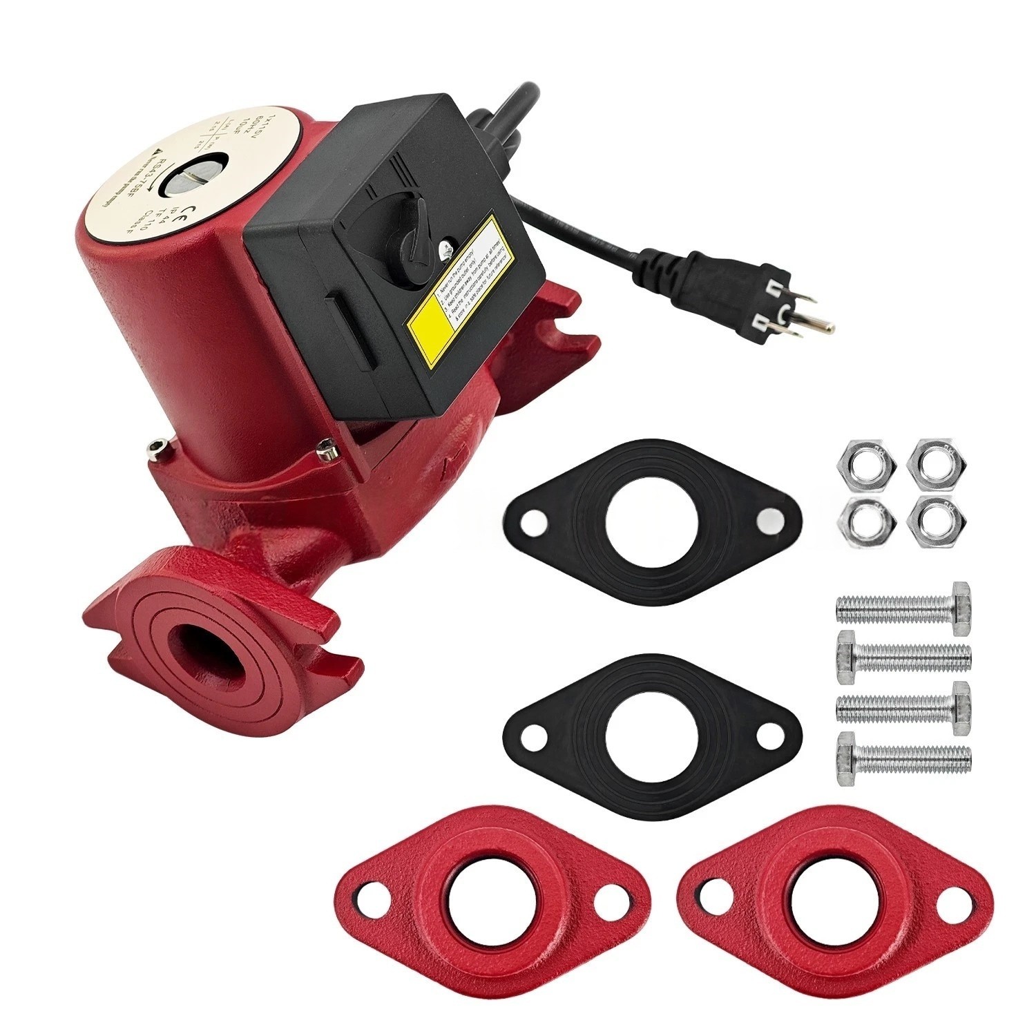 UP43-75BF Bronze Circulator Pump for Grundfos 115V 1-Speed 40.9GPM 1-1/2"Flange