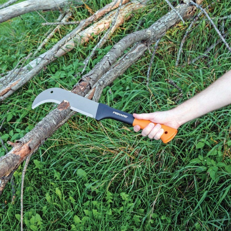 Fiskars 9" Brush Axe with Safety Sheath - Fixed Handle