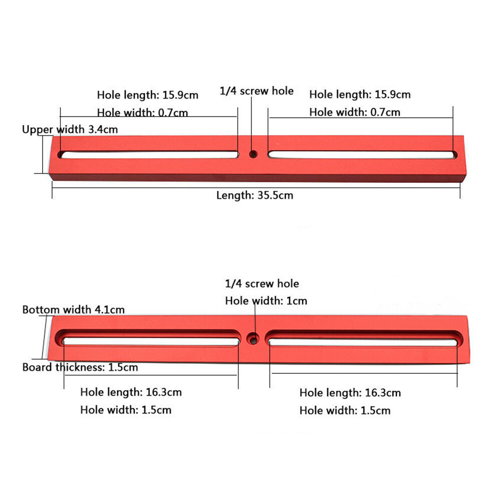 Guide Scope Dovetail Plate Long Version 356mm With Base Compatible Telescope