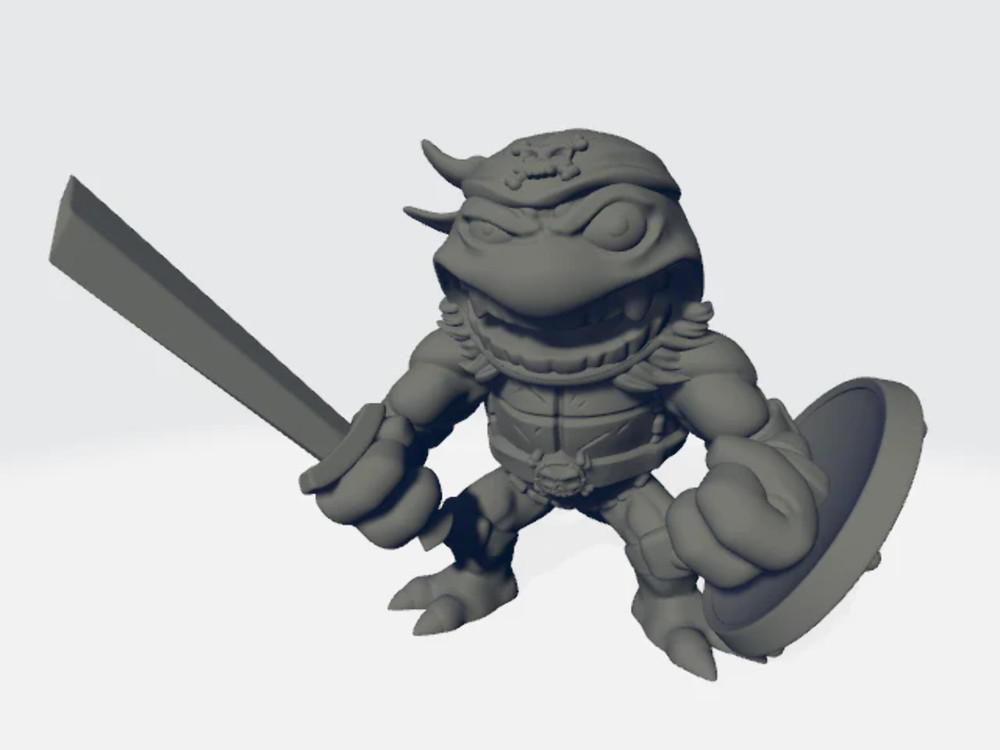 Chibiatures - Turtle Pirate #2