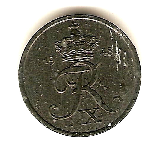 1948 DENMARK Coin 2 ORE