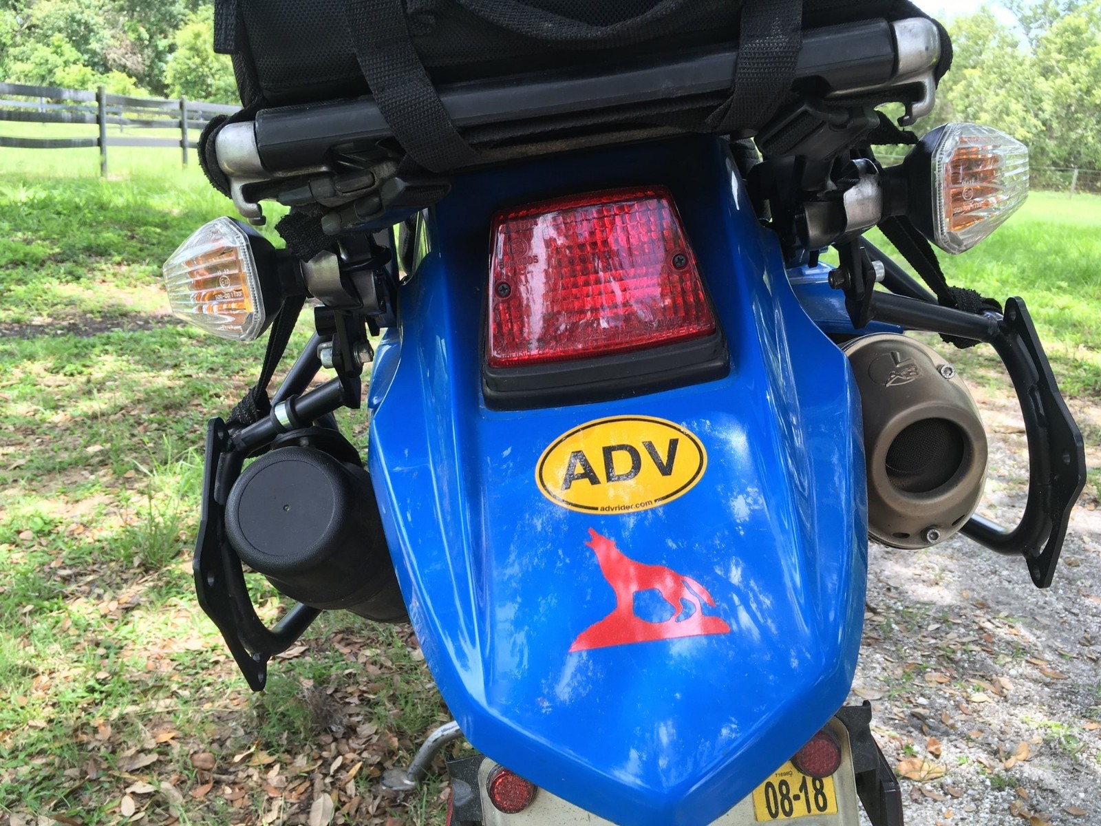 2008+ KLR 650 Front & Rear Blinker Stalk Elimination Kit - Turn Signal Repair