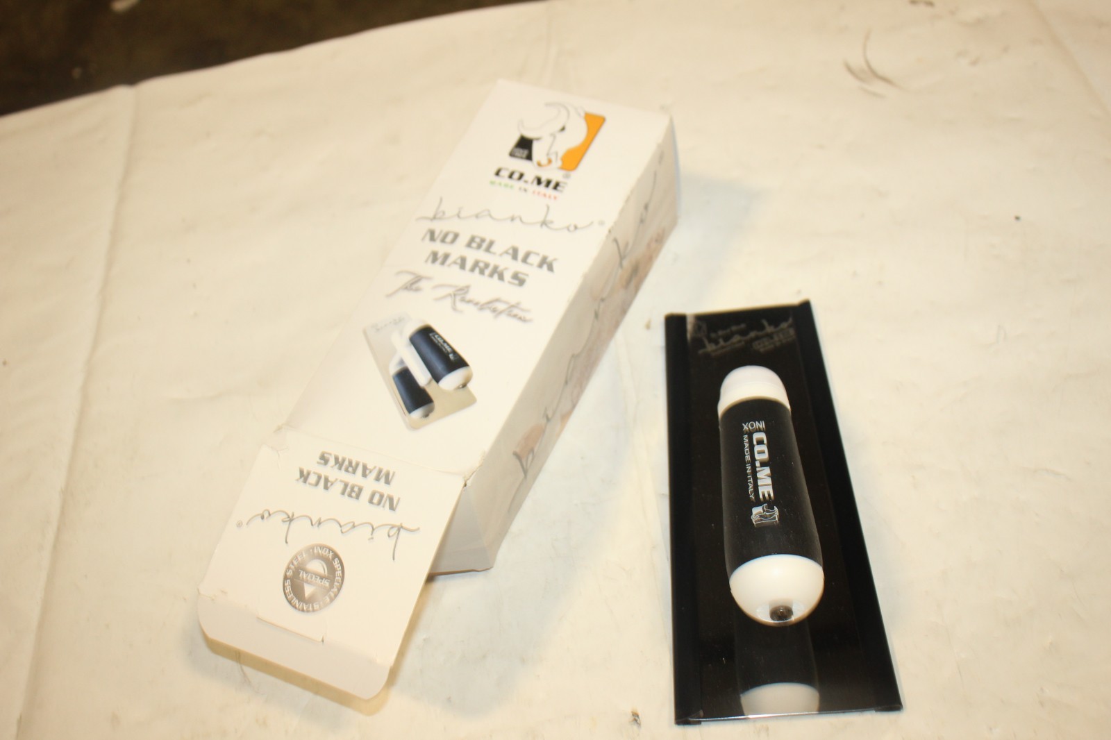 NEW CO.ME Bianko Beveled White Venetian Plaster Trowel