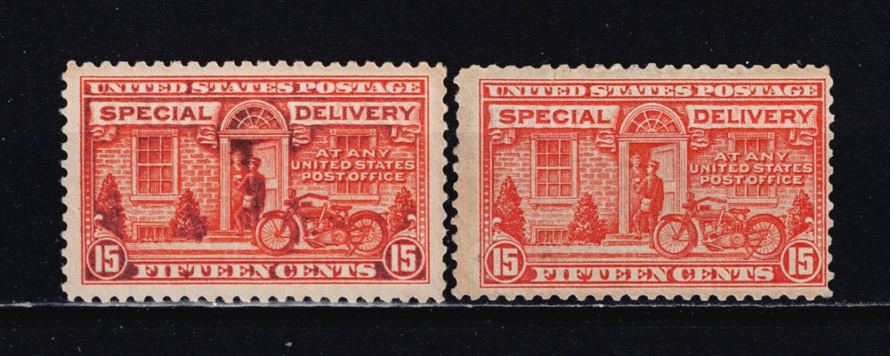 US   Sc# E13   MHH   Orange